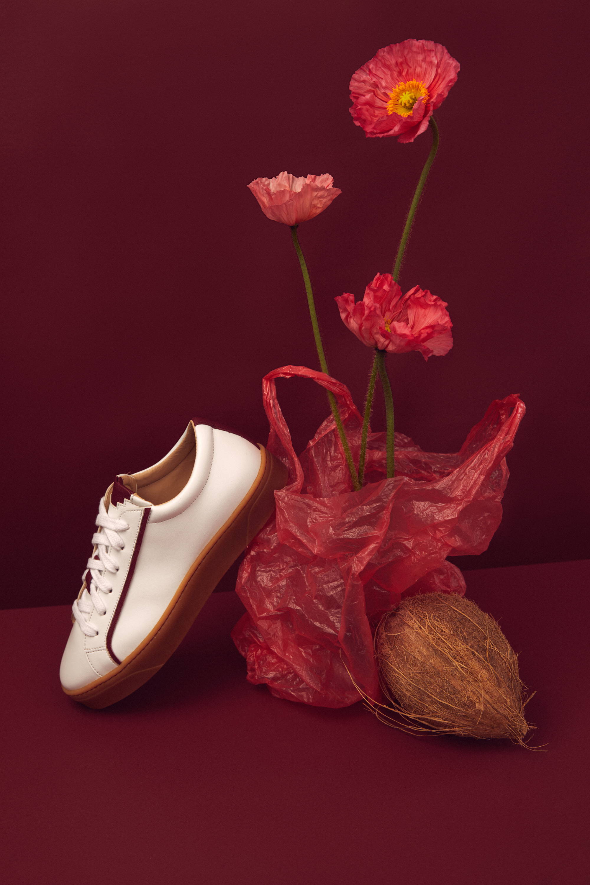 Plant-based luxury footwear featuring our apple and coconut vegan and plant-based sneakers