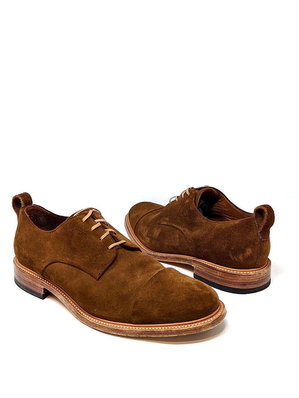 *MENS 10 Everett Brown Suede - Sample