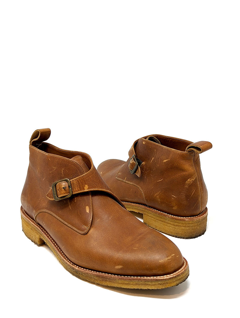 *MENS 10 Gibson Cognac Leather - Sample